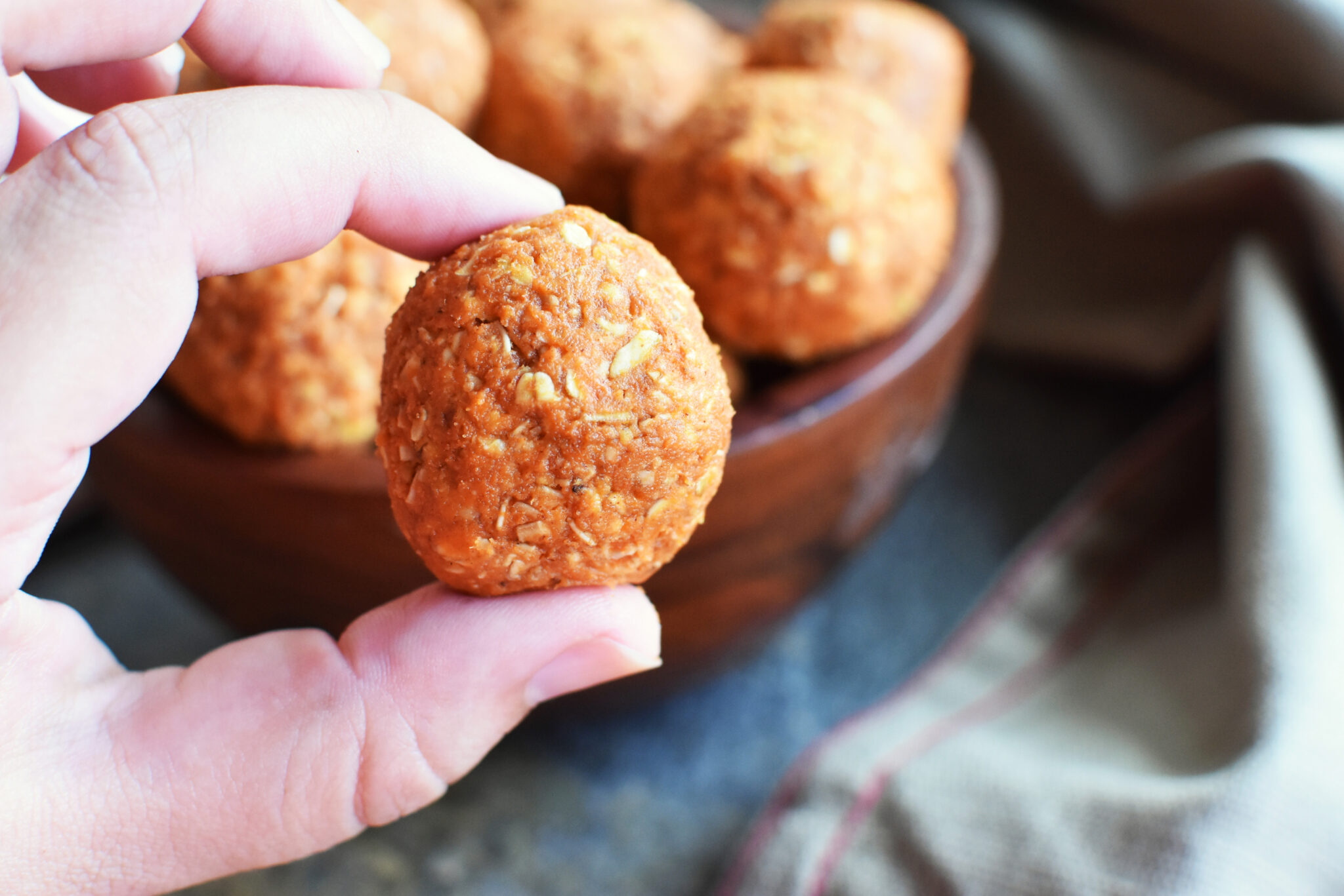 No Bake Pumpkin Dog Treats