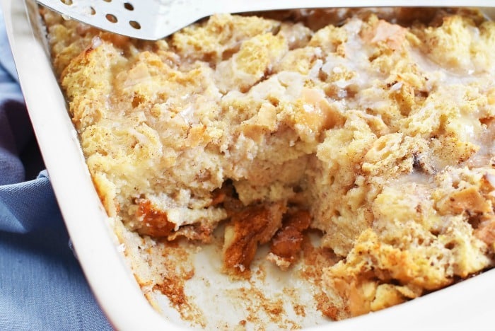 Easy Custard Bread Pudding Recipe (with Video) - Sizzling Eats