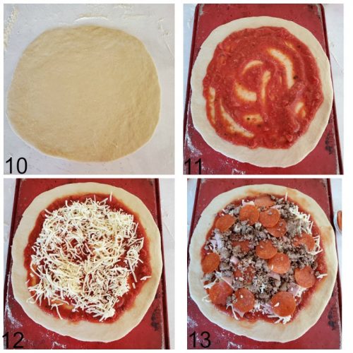 Homemade Meat Lovers Pizza Recipe - Sizzling Eats