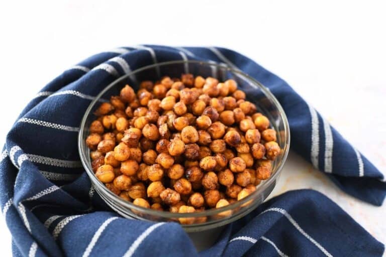 Air Fried Cinnamon and Sugar Chickpeas - Sizzling Eats